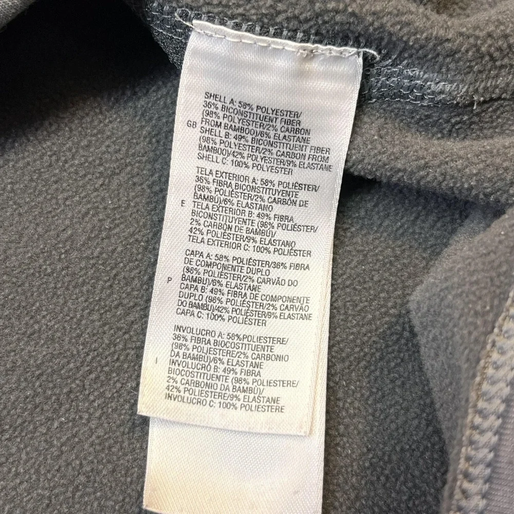 The North Face Flight Series Pullover Mens Large Gray 1/4 Zip Long Sleeve